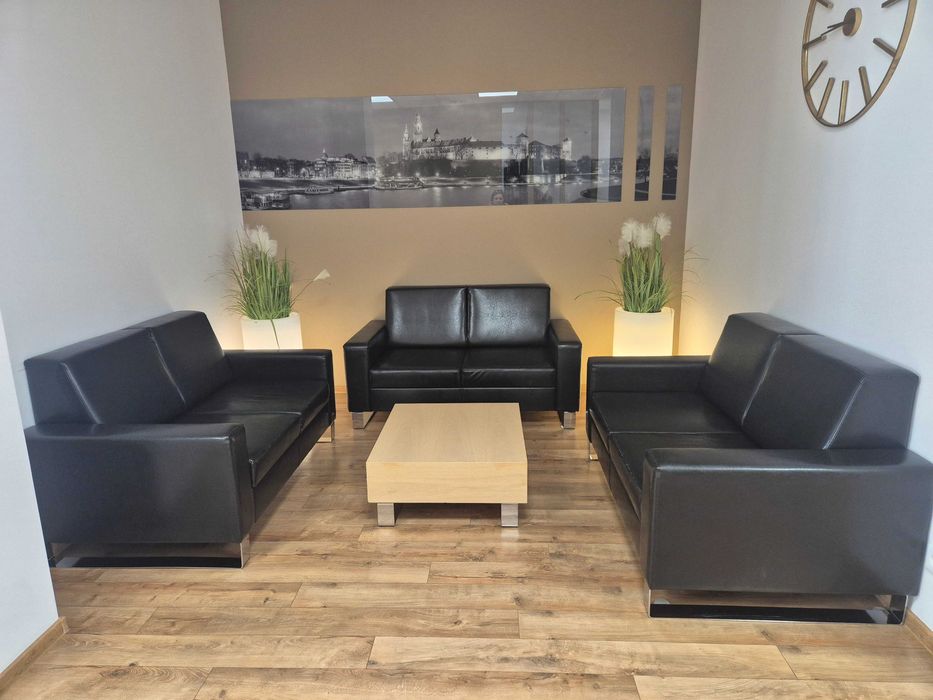 Sofa czarna nowoczesna