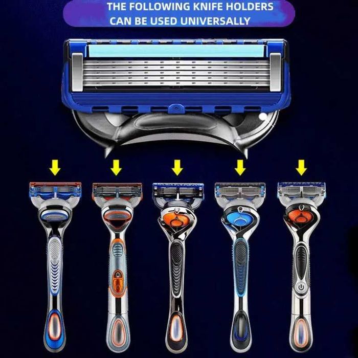 Recargas genéricas compatíveis com todos os modelos Gillette Fusion 5