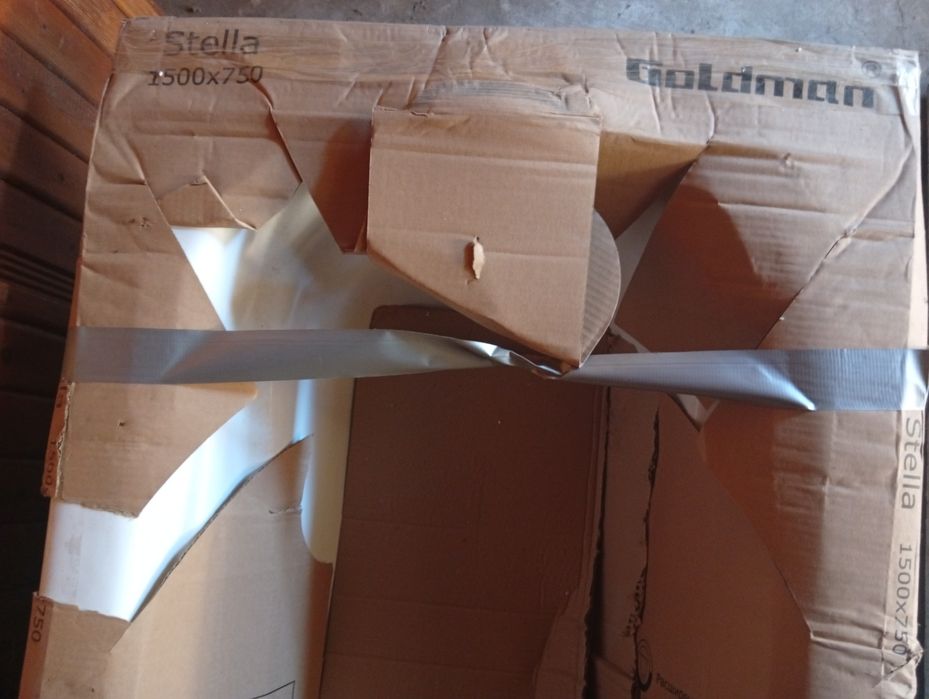 Ванна чугунная эмалированная новая 1500"750 Goldman Stella