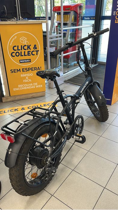 Bicicleta eletrica usada poucas vzs