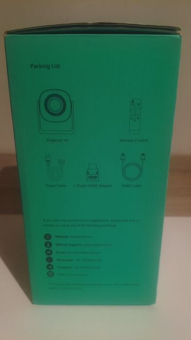 Mini Projetor Portátil Yoton Y4 - NOVO