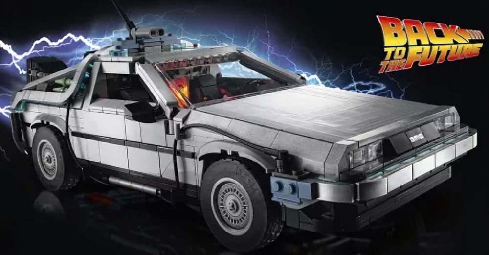 ‼️АКЦИЯ‼️Конструктор машина Technic DeLorean, 1872 детали