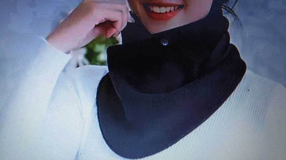 Proteção de pescoço - Preto