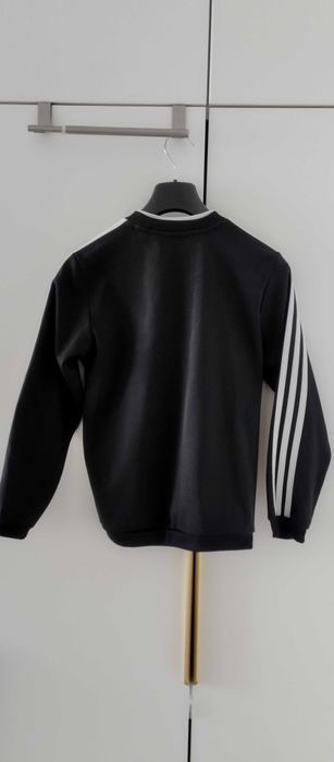 Bluza sportowa dla chłopca 140 czarna Adidas