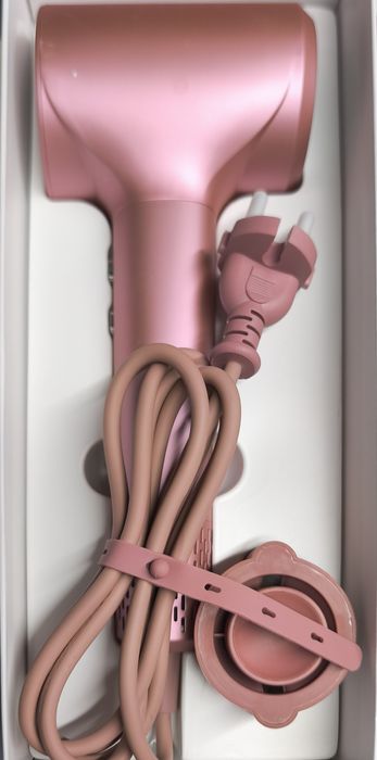 Secador de Cabelo Alta Velocidade (Iónico) - Novo na Caixa - Rosa Meta
