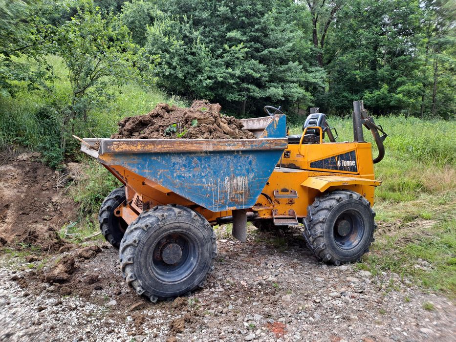 Prace Ziemne Usługi koparko ładowarķa wozidło budowlane 6t