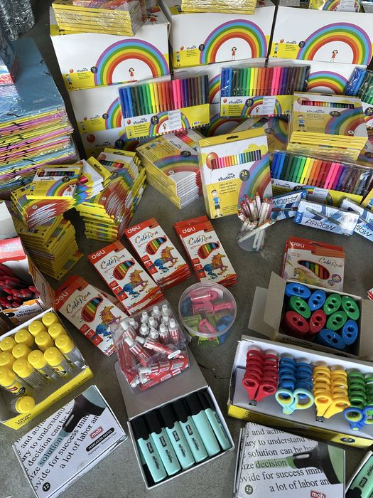 Liquidação Material de papelaria