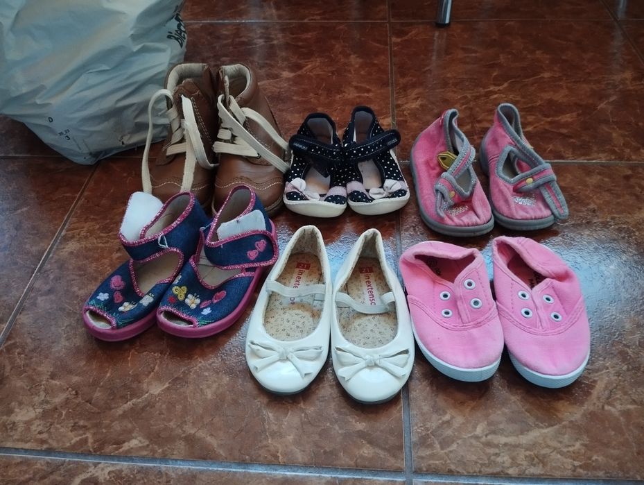 Buty dziewczęce rozmiar 21