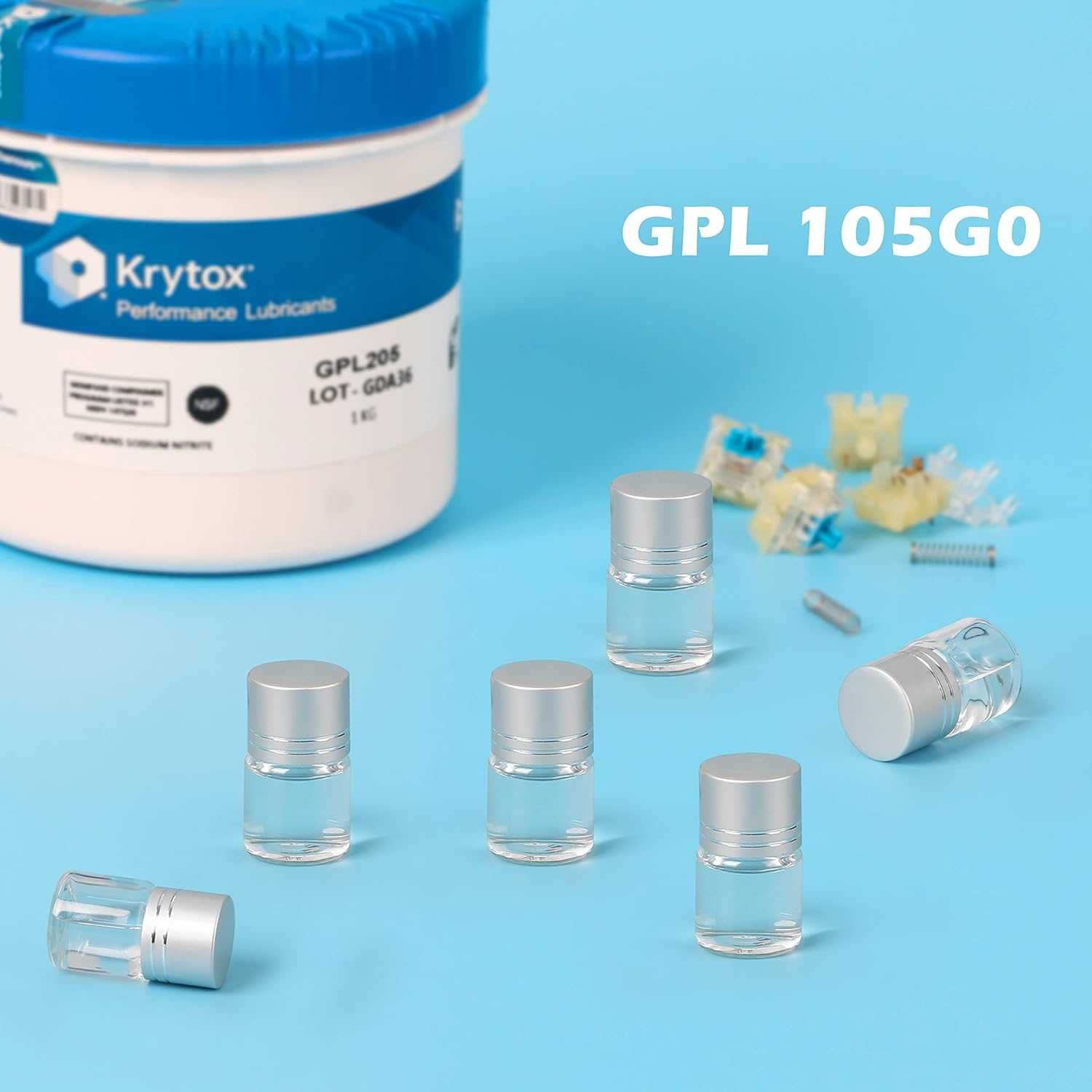 Смазка/Инстументы для механической клавиатуры (Krytox, Permatex): 400 ...