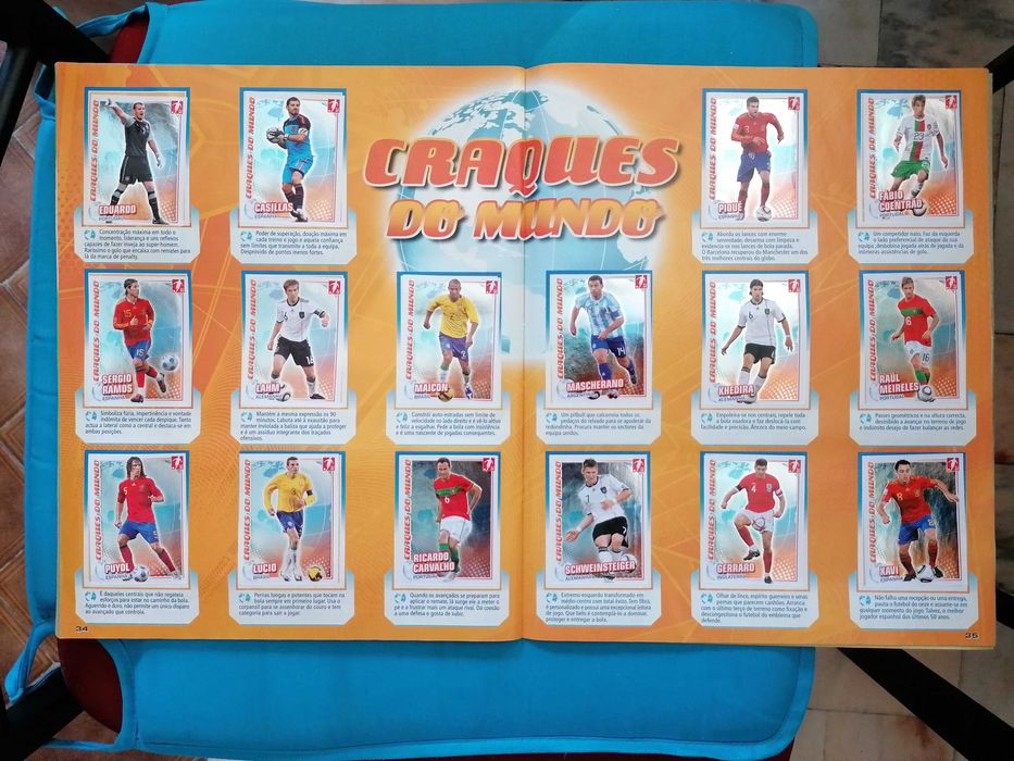 Caderneta Futebol Superliga 2010-11 Panini