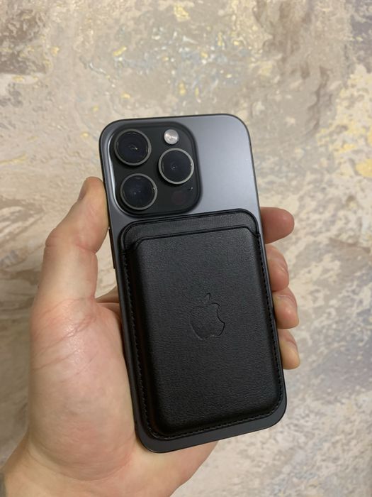 Кошелек кожаный магнитный magsafe для iphone