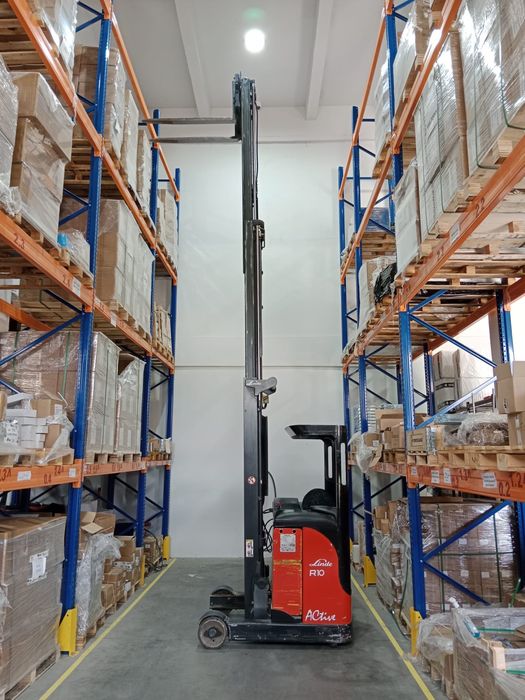 Wózek widłowy boczny Linde R10 UDT FV23%
