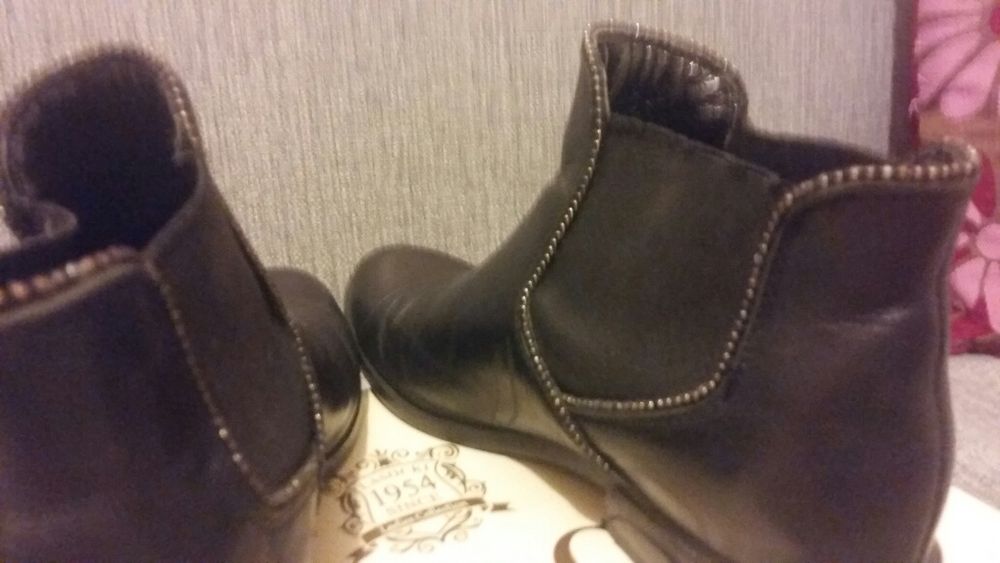 Botki sztylety 37 skóra Carini