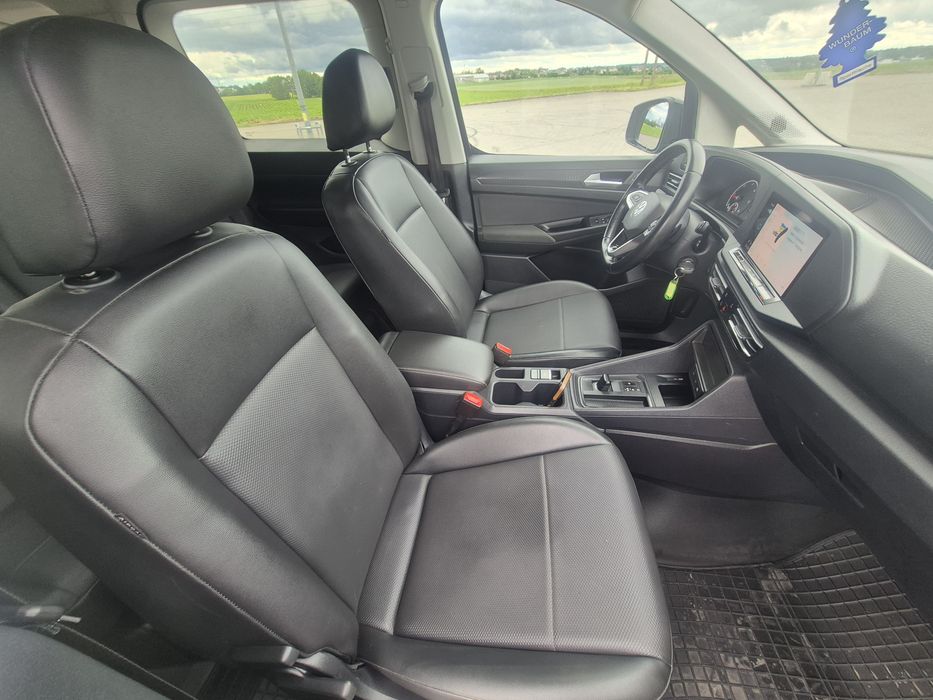 VW Caddy 21r 7 miejsc niski przebieg, skóry
