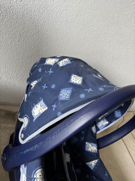 Carrinho de bebé + Ovo + Mala para fraldas