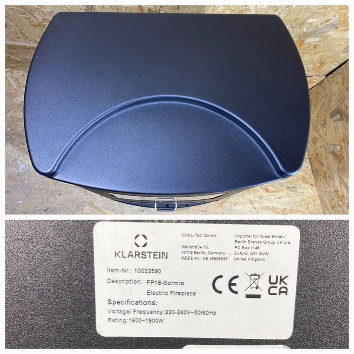 Електрокамін Klarstein привезений з Німеччини Электрокамин с Германии