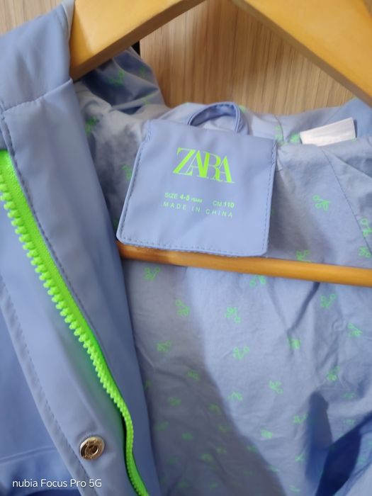 Kurtka przeciwdeszczowa dziecięcą Zara