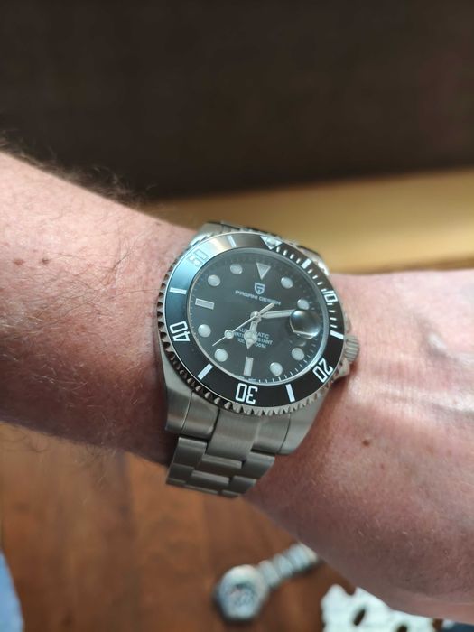Relógio tipo "submariner" Pagani Design  43 mm  NOVO