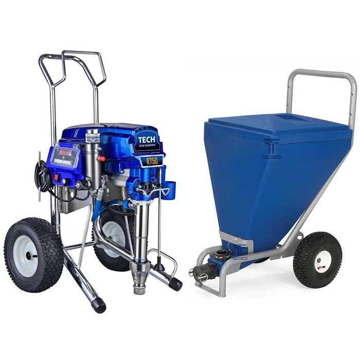 Безповітряний шпаклювальний шпаклевочный апарат TECH-R750