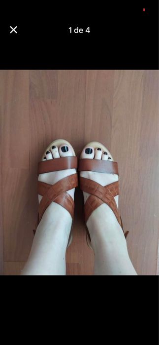 Sandalias da marca