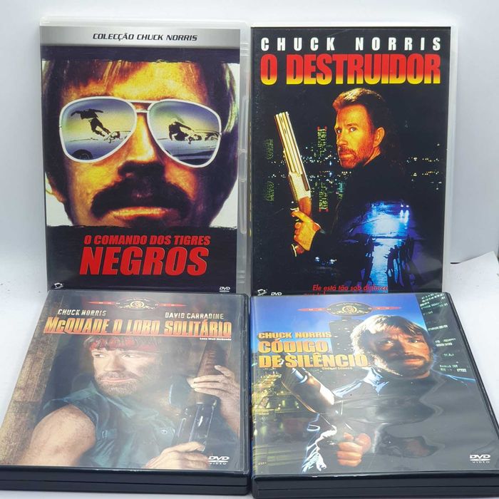 Coleção Chuck Norris 6 Filmes (DVD) Ref. VS-VI