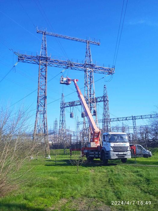 Оренда автовишки/ автовышки 27м. 28м. 32м. 35м. 42м. 45м. 51м.66м.