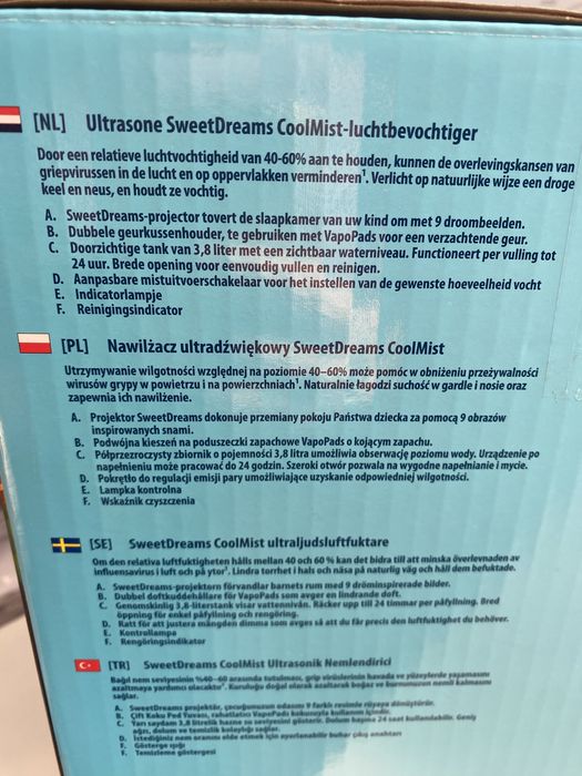 Nowy nawilżacz powietrza Vicks z projektorem