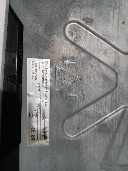 Placa vitroceramica Siemens, como nova (Natal)