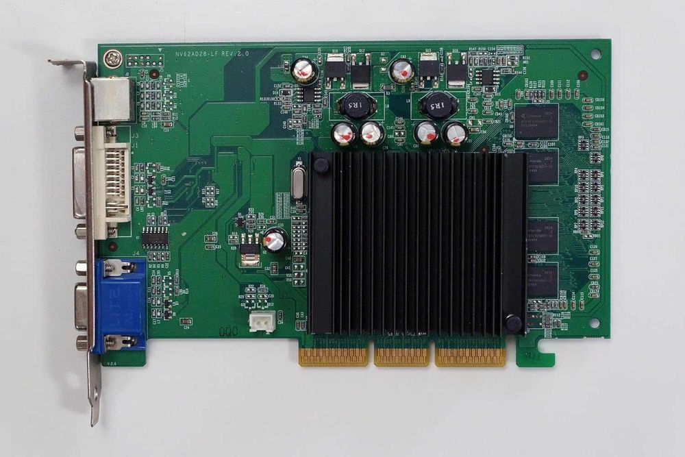 256MB nVidia GeForce 6200 DDR2 VGA / S-Video / DVI AGP64550706253953120