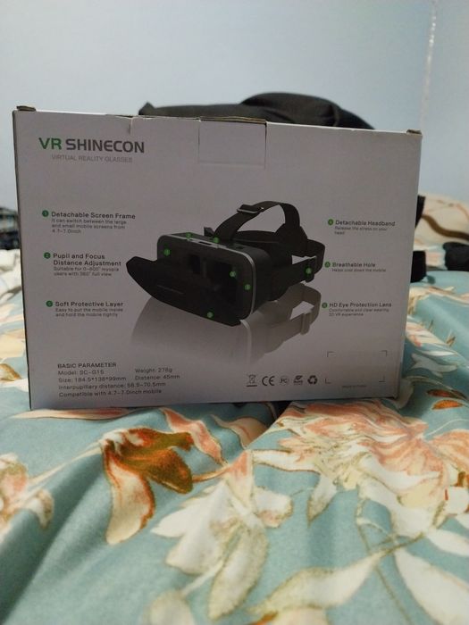 Selling new virtual reality glasses, used once64738667500546120