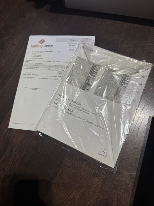 Djx750 behringer prawie nowy (08IX2025 zakup)