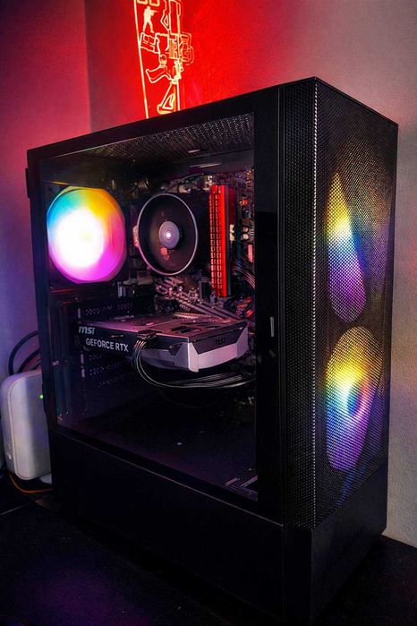 Gaming PC – RTX 5060 / Ryzen 5 5600 / 16GB RAM / SSD NVMe 1TB