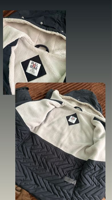 Куртка зимова чоловіча, парка Pull&Bear