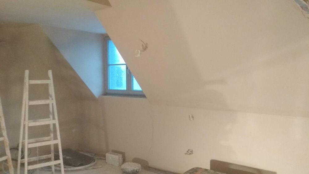 Tynkowanie maszynowe. Tynki gipsowe.