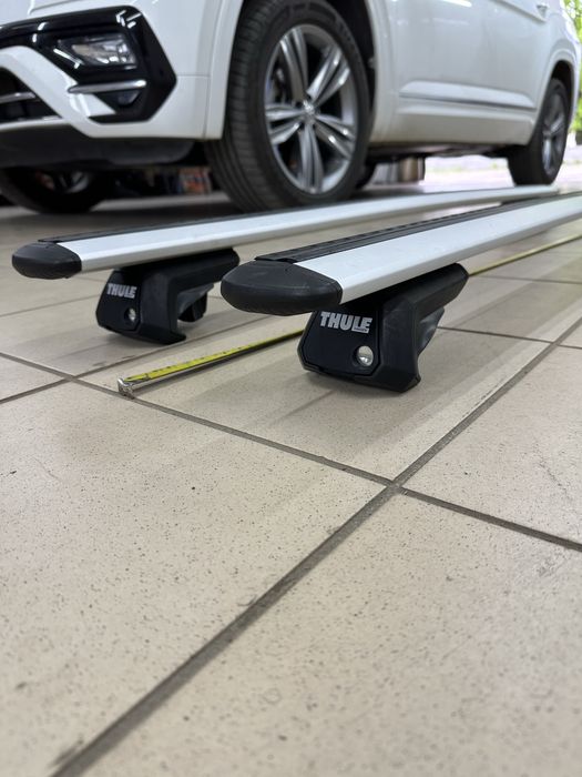 10 трав., 15:18 Thule wingbar опори поперечини перемички рейлінги багажники на дах