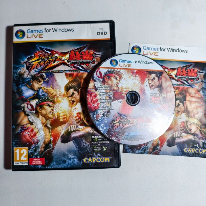 gra pc - street fighter x tekken - polskie wydanie premierowe