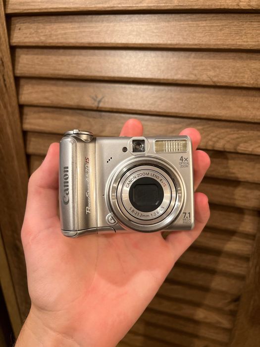 Цифровий фотоапарат Canon PowerShot A570 IS + сумка (7.1 MP / CCD) Чудовий стан