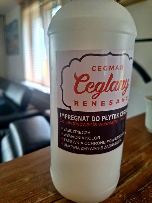 Ceglany Renesans impregnat do płytek cegły  1l duży