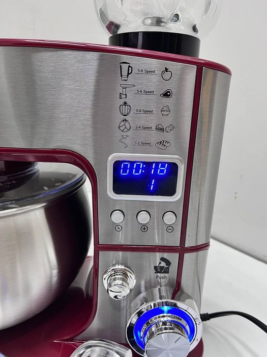 ПОТУЖНИЙ! Німецький кухонний комбайн, м'ясорубка, міксер, блендер, тіс