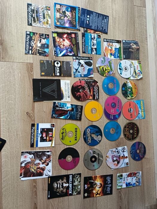 Zestaw gier retro PSX