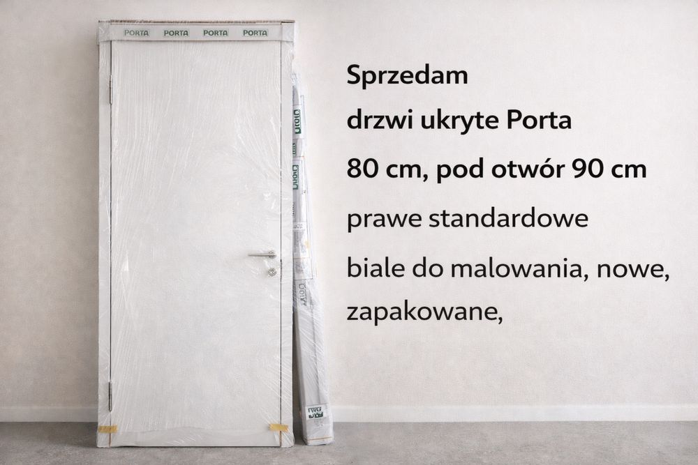 Drzwi Ukryte 80  PORTA na miejscu odbiór osobisty