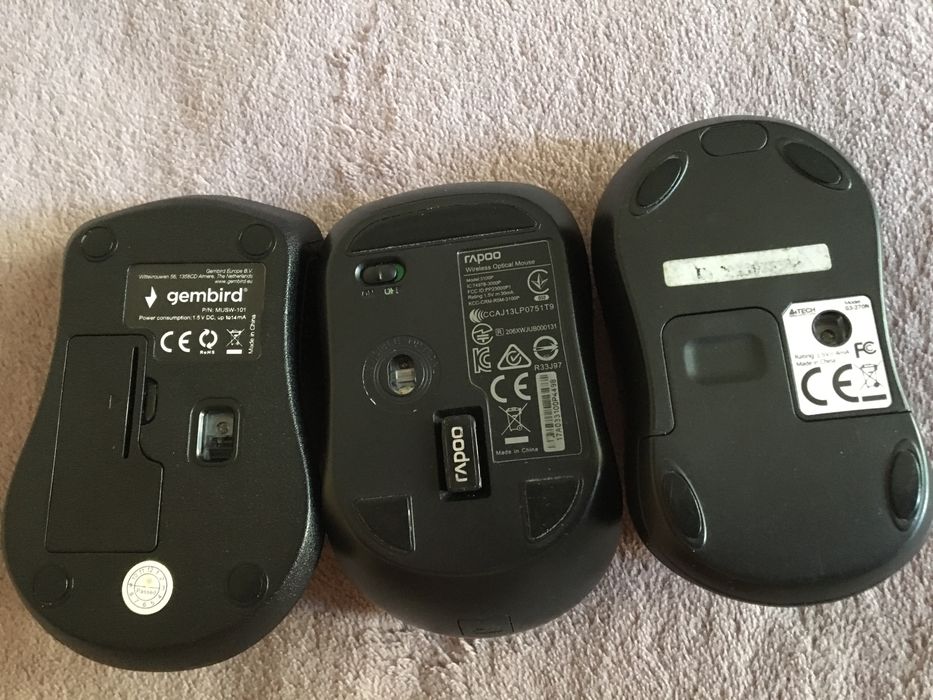 Беспроводные мышки в ассортименте