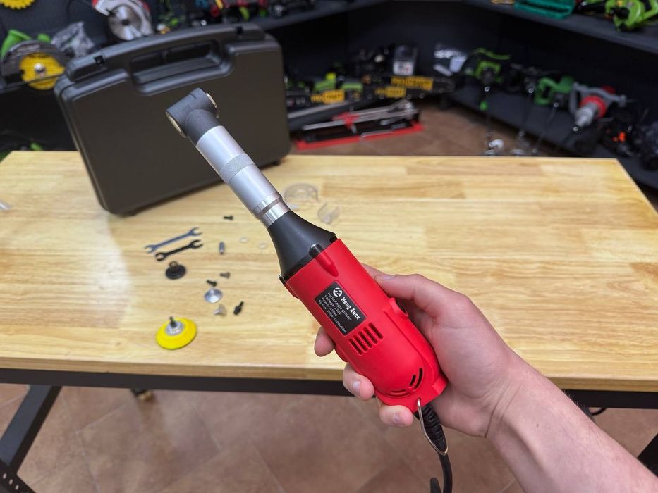 Кутовий Гравер для плиточників +Кейс +Різні Насадки Новий Потужний