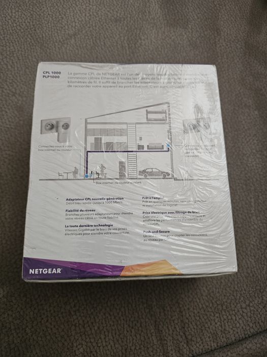 Powerline адаптери NETGEAR PLP1000 (CPL1000) Gigabit 1000 Мбіт/с | Комплект
