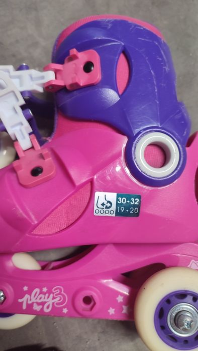 Patins em Linha Criança + Conjunto de Proteções
