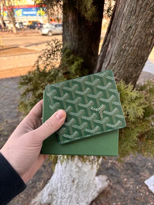 Гаманець goyard зелений