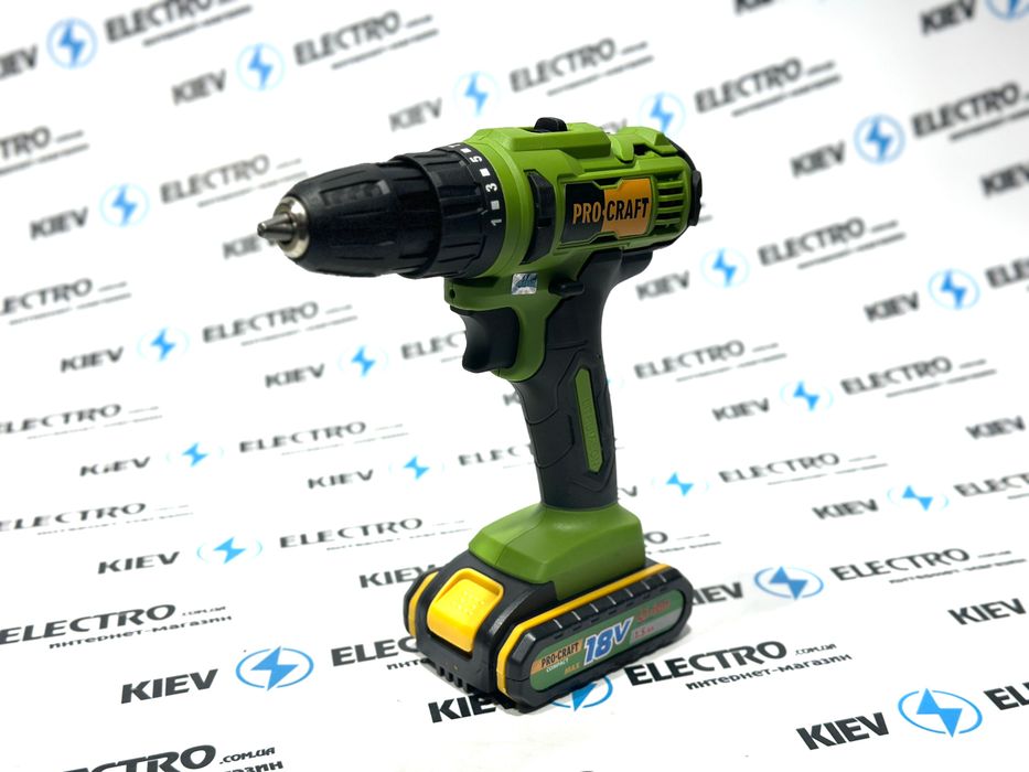 Шуруповерт Procraft PA18C COMPACT АКЦИЯ   !!!