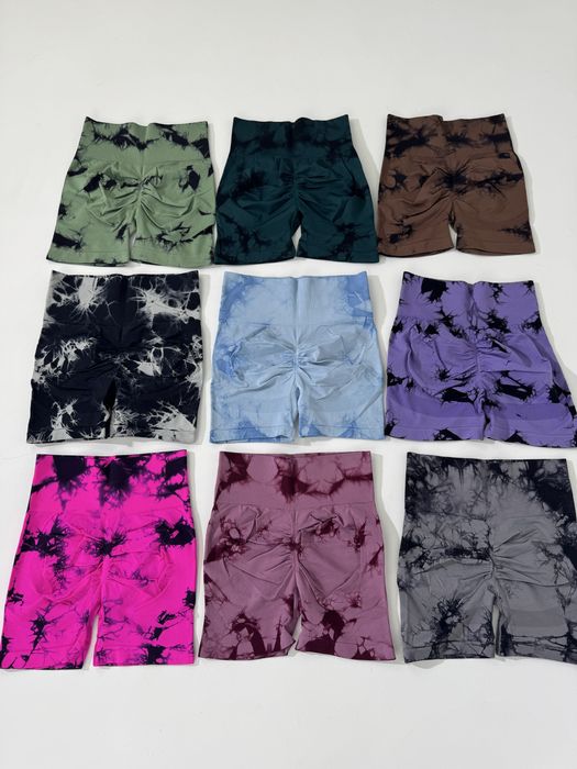 Розпродаж! 10 кольрів ! Шорти велосипедки з пуш ап мармурові