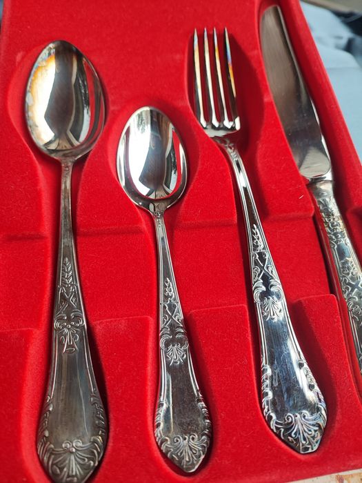 Posrebrzane sztućce Herfa MET-60 4szt