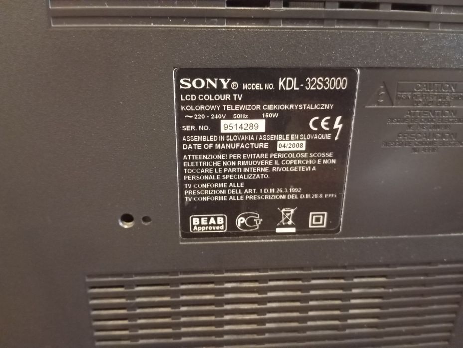 Televisão Sony LCD